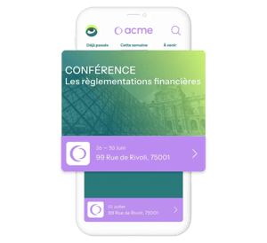 Application multi événements - eventdrive