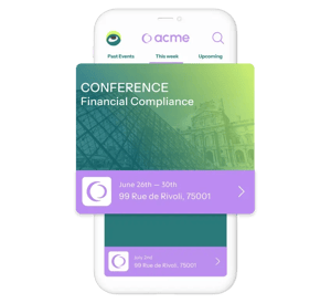 Application événementielle - eventdrive