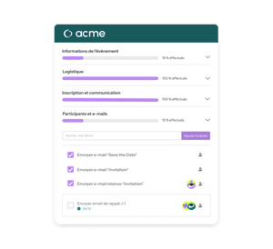 Gestionnaire de tâches - eventdrive