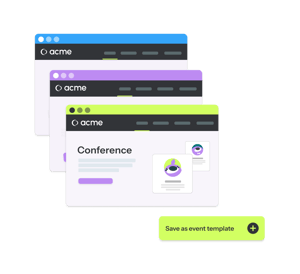 Event templates - eventdrive
