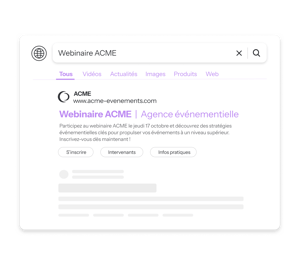 Optimisation SEO - eventdrive