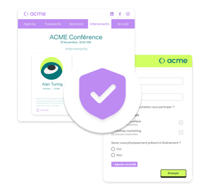 Page sécurité - eventdrive